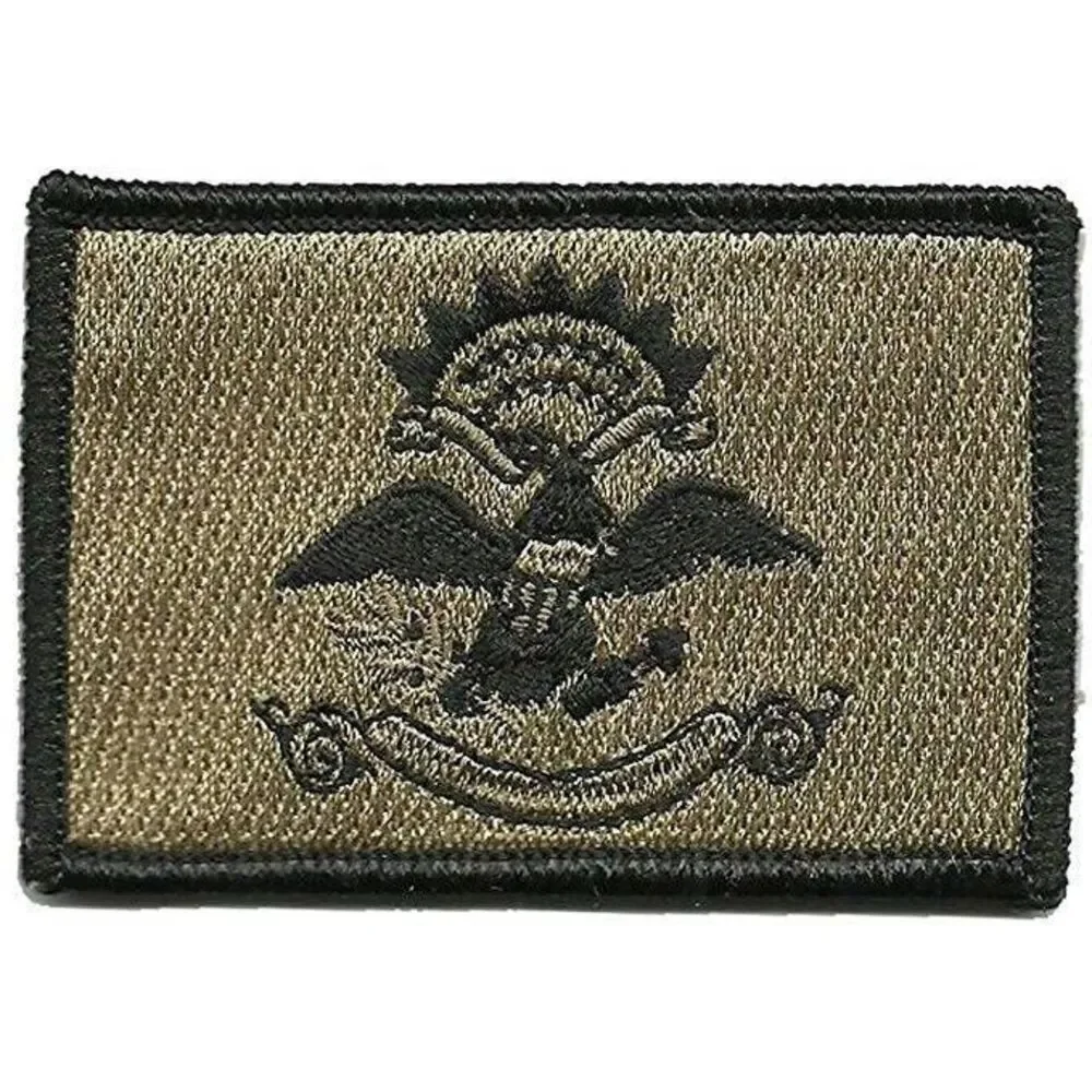 BuckUp Tactical Morale Patch Hook North Dakota Bismarck State Patches 3x2